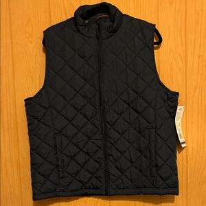 Hawke & Co Men's Quilted Dark Vest